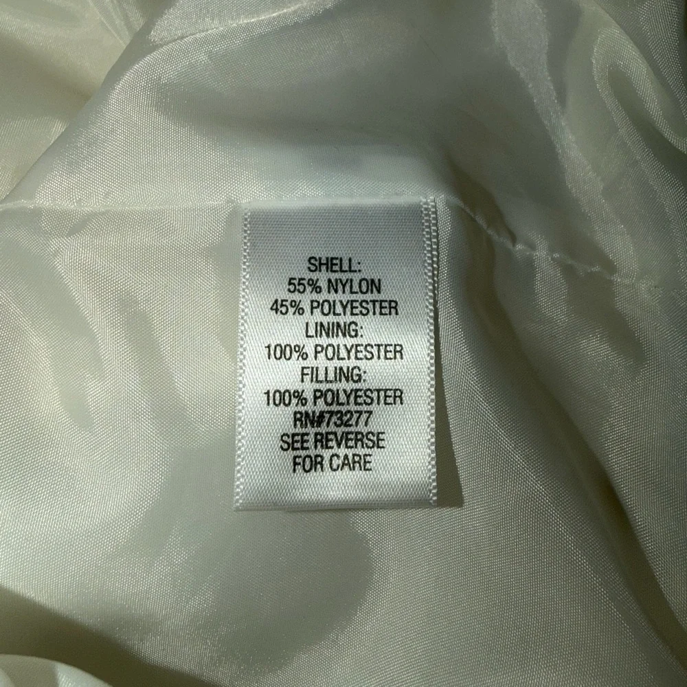 Croft & Barrow Cream Quilted‎ Vest